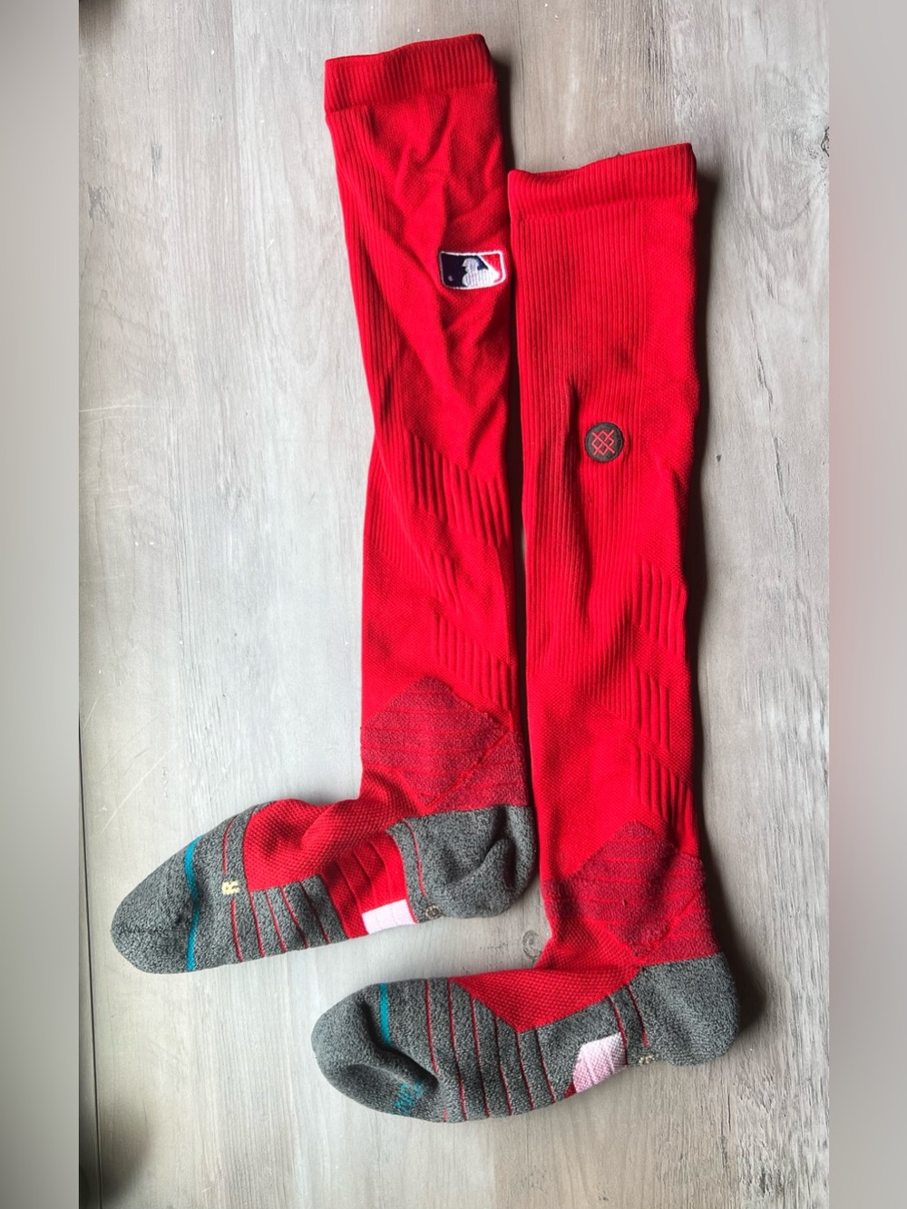 Stance MLB Red Baseball Socks for Men size Large 9-13